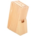 Cuisine Bois Porte-Couteau Bambou Couteau Bloc Support éTagèRe de Rangement Rack BoîTe Organisateur Outil Accessoires