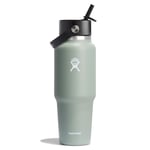 Hydroflask 32 oz Wide Mouth Travel Bottle m/Flex Straw Cap Agave, 32OZ