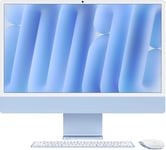 Apple 24-inch iMac with Retina 4.5K display: M4 chip with 10-core CPU and GPU, 24GB, 512GB SSD Blue