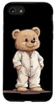 Coque pour iPhone SE (2020) / 7 / 8 Sweet Dreams Ours en peluche avec pyjama