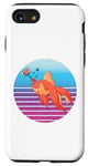 Coque pour iPhone SE (2020) / 7 / 8 Selfie Fish Goldfish Humorous Underwater Selfie Stick Ocean