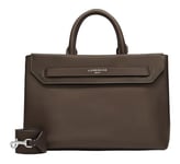 Liebeskind Sac d'affaires M Lora Aspect Veau, Satchel Femmes, Light Truffe