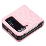 Fodral Samsung Galaxy Z Flip 3 Quilted rosa