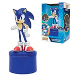 Lexibook, SEGA Sonic The Hedgehog, Veilleuse de Poche LED pour chambre d'enfants, lumière douce, à piles, Bleu, NLJ01SN