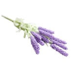 Artificial Fake Lavender Plastic Plant Flowers Home Garden Wedding Decor, Artificial Flowers for Easter Day (Purple)