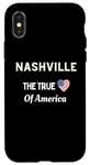 iPhone X/XS Patriotic Love Nashville USA The True Heart Of America Case