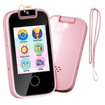 PTHTECHUS Appareil Photo pour Enfants, Jouet, téléphone Portable pour Filles et garçons - Écran Tactile - Lecteur MP3 avec caméra à Rabat - Traqueur d'habit - Jeux - Alphabet - Apprentissage