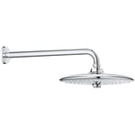 Grohe Euphoria SmartControl - Douche de tête 260, 3 jets, bras de douche 38 cm, chrome 26459000