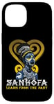 iPhone 14 Learn From The Past African Symbol Adinkra Sankofa History Case