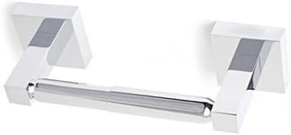 Square Bathroom Bar Toilet Roll Holder Toilet Paper Holder Bar Chrome Toilet Tissue Dispenser Stainless Steel