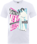 Star Wars Princess Leia Rock Poster T-Shirt - White - XL - White