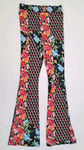 RIVER ISLAND Leggings 80's Funky Utilitarian High Waist Flared BNWT Women's UK 6