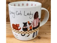 Kubek M02 Crazy Cat Lady Kociara