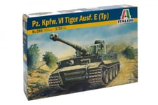 Italeri Tiger I Ausf. E/H1, Tank Model, Monteringssats, 1:35, Tiger I Ausf. E/H1, Alla, Plast