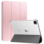 Case för Apple iPad 9.7 10.2 10.9 5:e 6:e 7:e 8:e 9:e 10:e generationen 2018 2019 2020 2021 2022 Magnetic Flip Smart Cover iPad 6th 9.7 2018 Pink Hard Shell