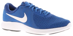 Nike Mens Running Trainers Revolution 4 Lace Up blue material_other - Size UK 11