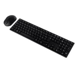 Dell Wireless Keyboard And Mouse RF Wireless AZERTY French KM5221WBKB-FRC Black