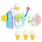 MARKS Children's bathroom water play joy ice cream bath ice cream bubble machine baby summer shower gel bath toy