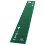 2024 Masters Dual Speed Putting Mat Golf Indoor Training Practice Aid Rug Carpet