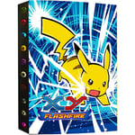 9 Fack 432 Kort Anime Album Bok Pikachu Favorit Spela Spel Karta Bindemapp Mapp lightning