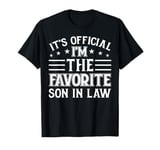 Favorite son-in-law from mother-in-law or father-in-law gift T-Shirt