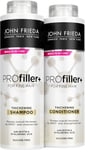 John Frieda ProFiller+ Thickening Shampoo and Conditioner 500ml Duo Pack