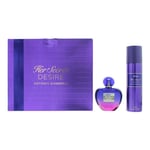 Antonio Banderas Her Secret Desire Eau de Toilette 80ml + Deodorant Gift Set