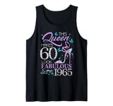 This Queen Makes 60 Look Fabulous 1965 60th Birthday Diamond Tank Top