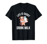 Milk Farm Farming Dairy Cow Farmer - Milk T-Shirt