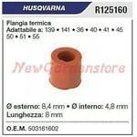 Flasque Thermique Aspiration HUSQVARNA Tronçonneuse 139 141 36 40 41 45 R125160