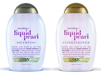 OGX Smoothing+ & Shine Enhance Liquid Pearl - SHAMPOO AND CONDITIONER 385 ML