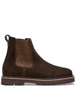 Birkenstock Highwood Slip On Sued Ankle Boot - Mocca, Brown, Size 4, Women