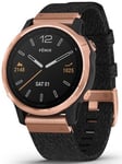 Garmin Watch Fenix 6S Sapphire Rose Gold Nylon Band D