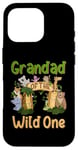 Coque pour iPhone 16 Pro Grandad Of The Wild One Zoo Famille Safari Jungle