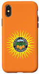 Coque pour iPhone X/XS Orange County California The OC Flag Anaheim