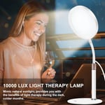 Trayvespace SAD Lamp, SAD Light Therapy Lamp, UV-Free 10000 Lux Sun Lamp Therapy