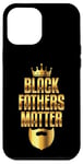 Coque pour iPhone 12 Pro Max Black Fathers Matter Crown Beard afro-américain