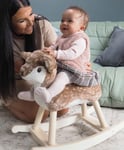 Rocking Horse Animal Little Bird Told Me Willow Deer Brown Sit Ride On 9m+ Box