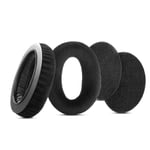 Ett par sammets öronkuddar för Sennheiser HD545 HD565 HD580 HD600 HD650 Hörlurar Öronkuddar Kudde Memory Foam Spong Cover Pannband earpads flannel