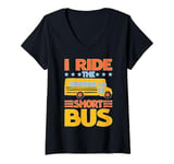 Womens I Ride The Short Bus ---- V-Neck T-Shirt