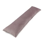 Totsy Baby Coussin de Couchage latéral avec garnissage et Housse : 145 x 40 cm Coussin d'allaitement Coussin de Grossesse Coussin de positionnement pour bébés et Adultes Rose