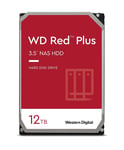 WD Red Plus 12TB NAS 3.5" Internal Hard Drive - 7200 RPM Class, SATA 6 Gb/s, CMR