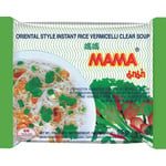 MAMA Instant Rice Verm. Clear Soup, 50 g - Pack of 30