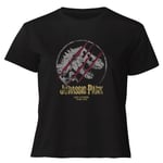 Jurassic Park Lost Control Women's Cropped T-Shirt - Black - XS - Black