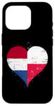 iPhone 16 Pro Heart Flag for Half Polish Half Dutch A Poland Netherlands Case