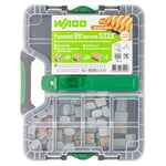 WAGO - Malette de 80 bornes de connexion S222 2, 3, et 5 entrées pour fils souples et rigides