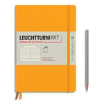 Leuchtturm Carnet souple 1917 - 14,8x21cm 123 pages lignées numérotées Coloris Orange