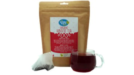 Organic Hibiscus Tea 50 Bags by The Natural health Market 100% Natural Hibiscus