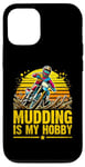 Coque pour iPhone 13 Mudding Is My Hobby Motocross Dirt Bike Rider Moto