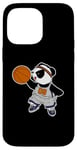 iPhone 14 Pro Max Basketball Panda Bear Slam Dunk Funny Kids Sports Exercise Case